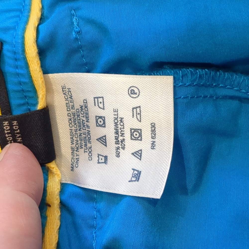 Lands’ End Teal Blue Cargo Skort Size 10 - Picture 6 of 6